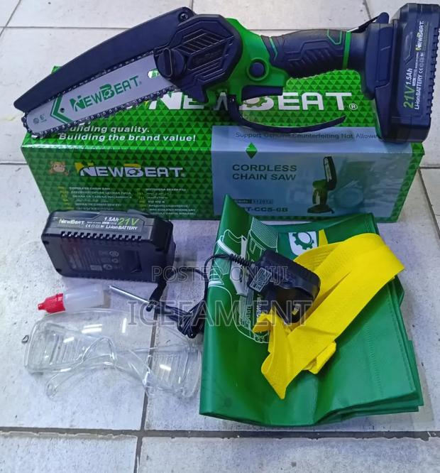 Newbeat Cordless Chainsaw/21v Rechargeable Chainsaw