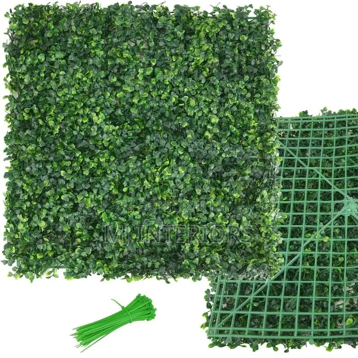 Luxury Artificial Hedge Panels Boxwood Wall Privacy Screen