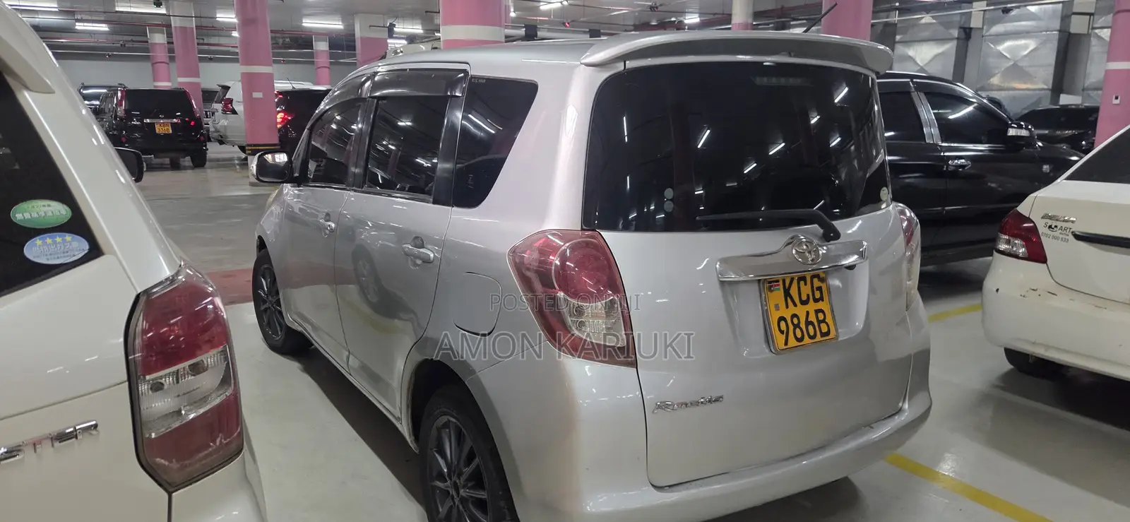 Toyota Ractis 2008 Silver