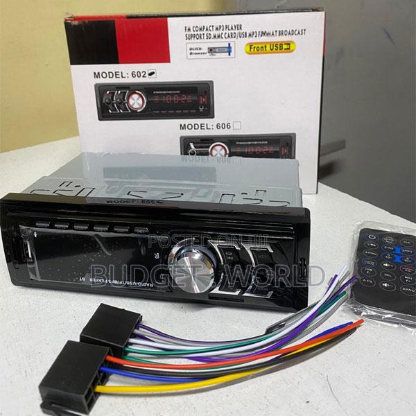 606 1 Din Car Stereo Mp3 Player – Digital Fm Radio With Usb Tf Card