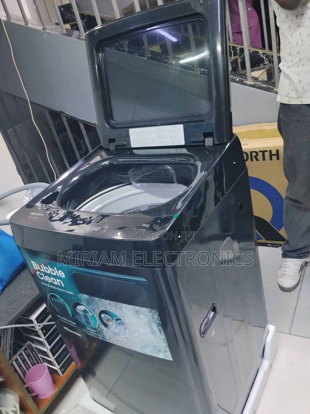 Hisense Wt3k9022ub 9kg Top Load Washing Machine