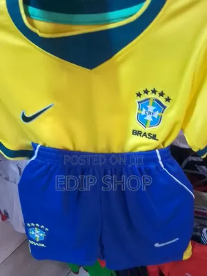 Kids Brazil World Cup Jersey