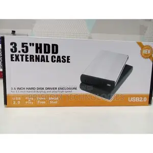 Usb 2.0 Sata 3.5" External HDD Case - Aluminum External Enclosure
