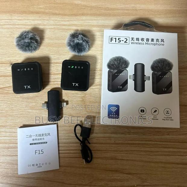 2mic 3 In1 Wireless Lavalier Microphone - thumbnail 2
