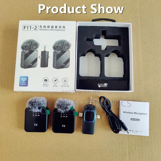 2mic 3 In1 Wireless Lavalier Microphone - thumbnail 4