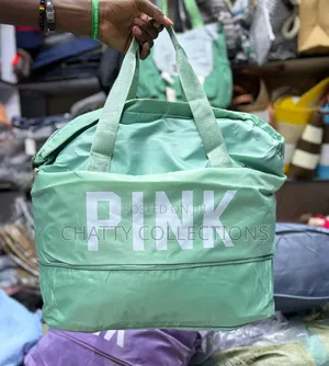 Green (Pink) Waterproof Expandable Bag