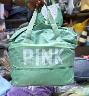 Green (Pink) Waterproof Expandable Bag