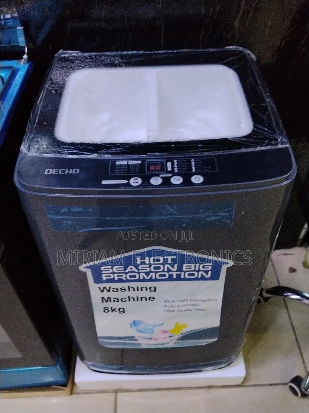 Decho 8kg Top Load Full Automatic Washing Machine