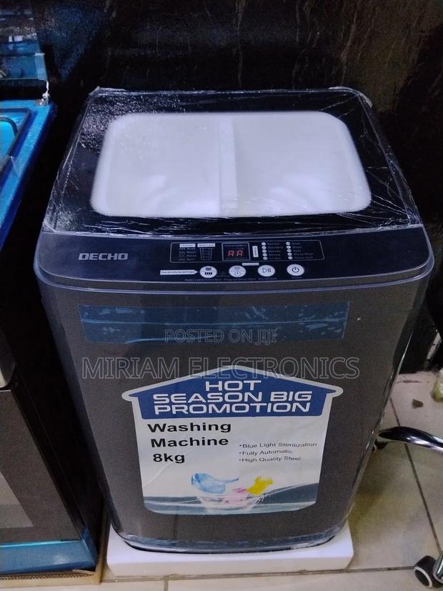 Decho 8kg Top Load Full Automatic Washing Machine - thumbnail 3