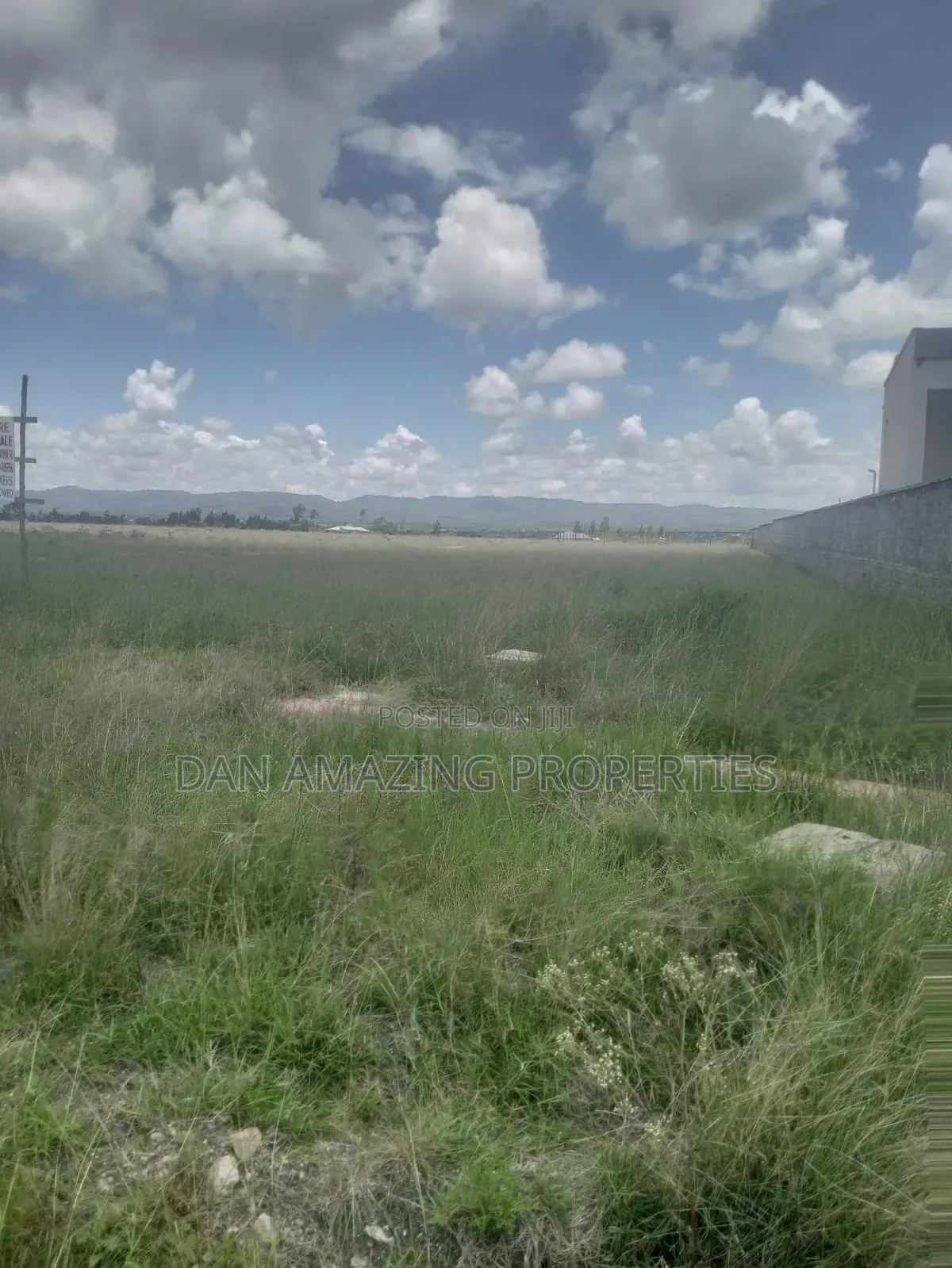 3/4 Commercial Land Touching Tarmac and Next to Station Malaa for Sale