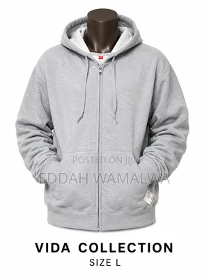 Plain Hoodies With Zip