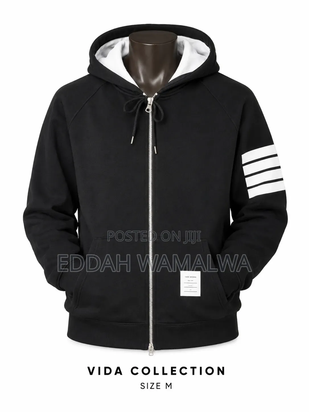 Plain Hoodies With Zip