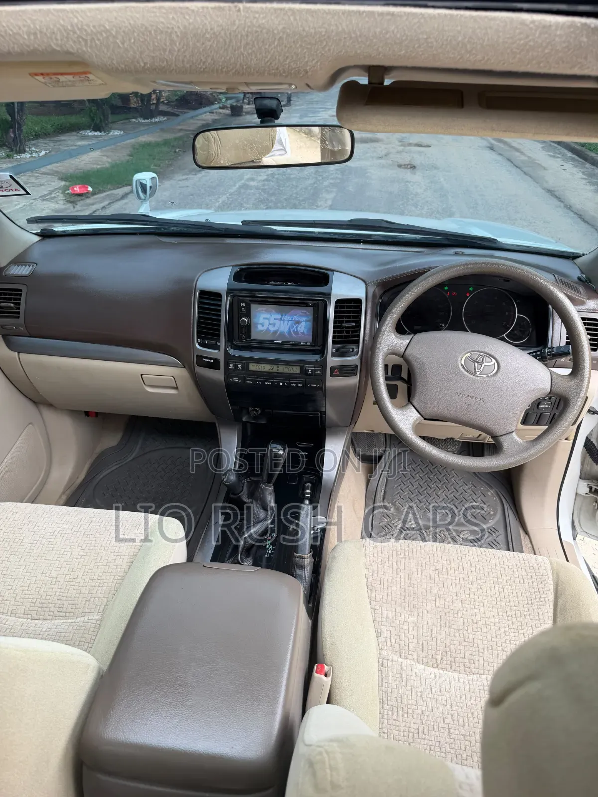 Toyota Land Cruiser Prado 2009 White