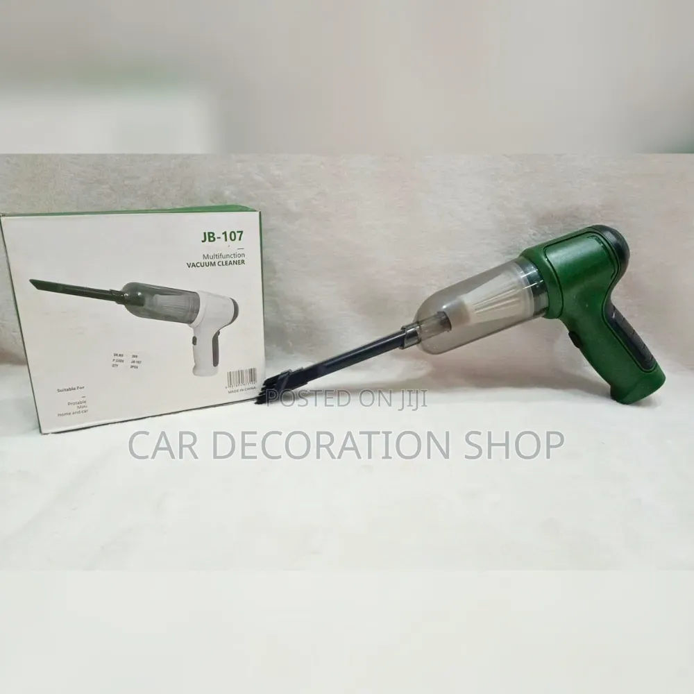 Portable Wireless Car on Vacuum Cleaner With Reacheargeable Battery
