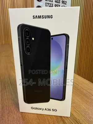 New Samsung Galaxy A36 256 GB Black