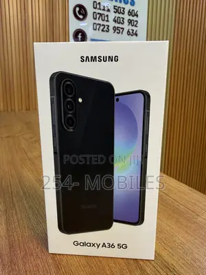 New Samsung Galaxy A36 256 GB Black