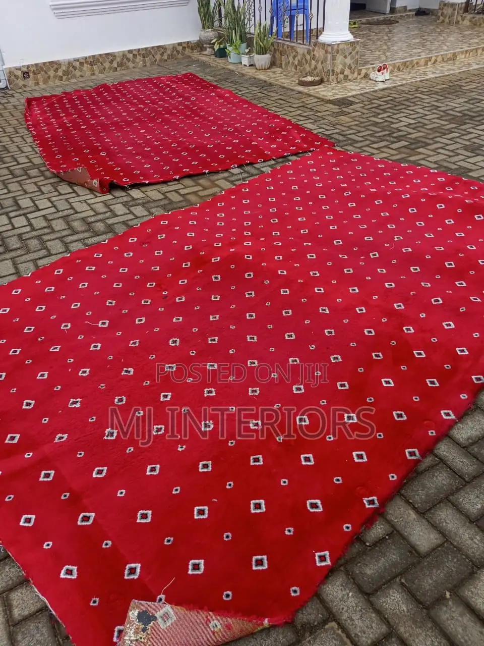 Affordable Red Wall to Wall Carpet Rolls for Offices