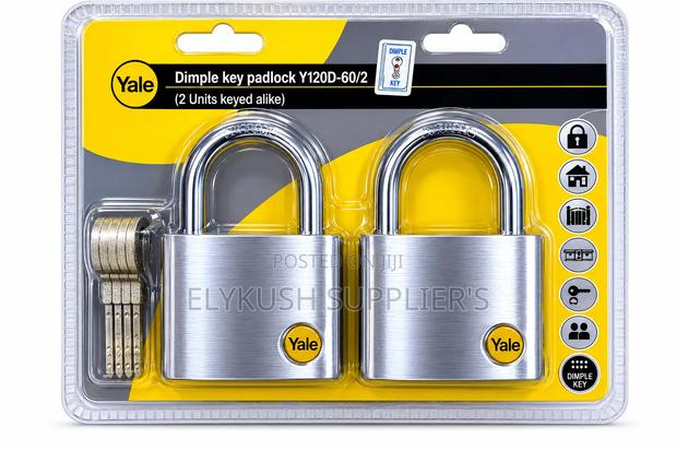Y120d-60/2 Dimple Key Padlocks 60mm