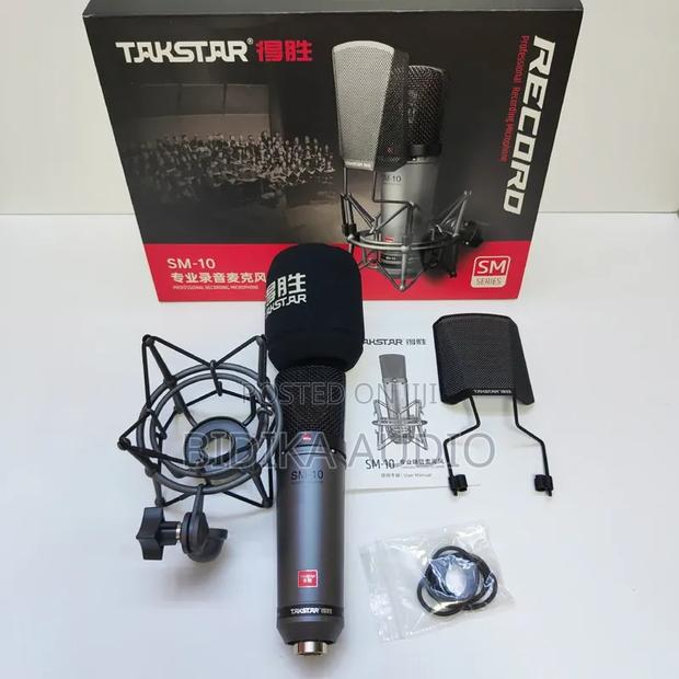 Takstar Sm-10 Professional Cardioid Condenser Recording Microphone Kit