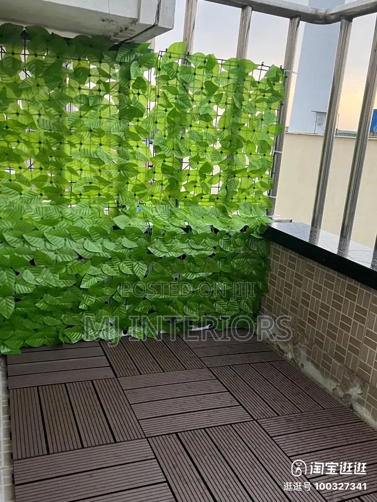 Light Green Artificial Privacy Fence Roll Balcony Garden Screen