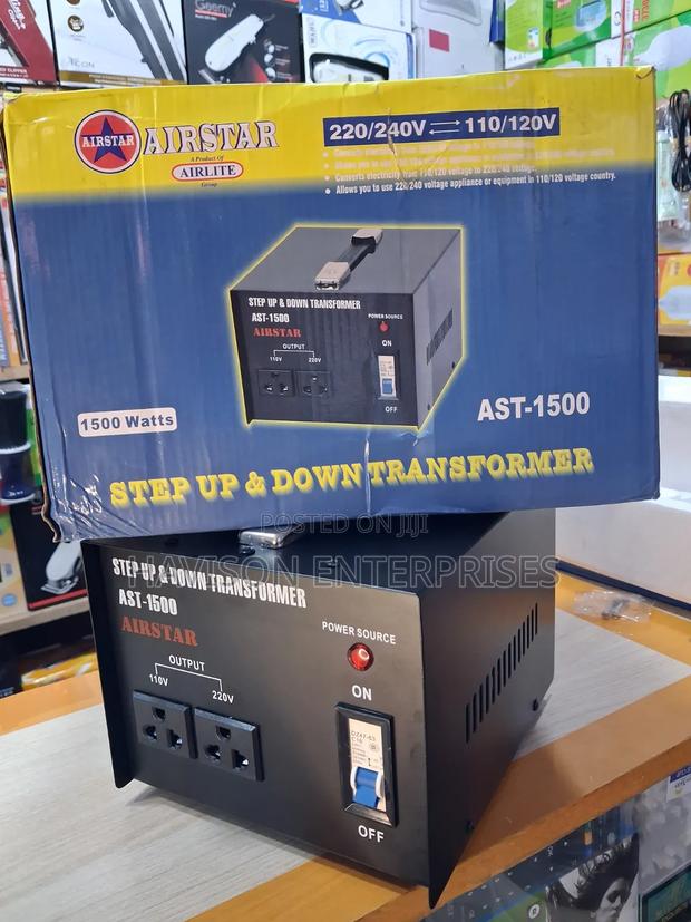 1500w Airstar Step Up and Down Transformer - main view