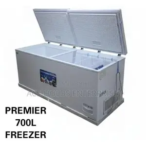 Premier 700 Litres Deep Chest Freezer - Double Door/ 3 Baskets
