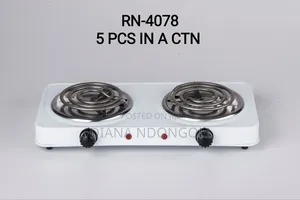 *Rashnik Electric Double Coil Cooker Hotplate