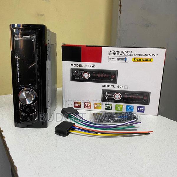 606 Fm Stereo Car Audio System – Multi-Function Mp3 Music Player