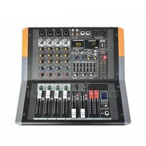 Professional 4 8 Channel Active Power Mixer