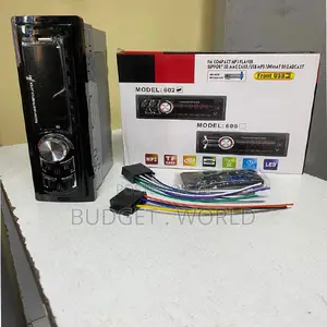 606 Car Multimedia Radio – Usb Mp3 Player With High-Quality Audio Outp