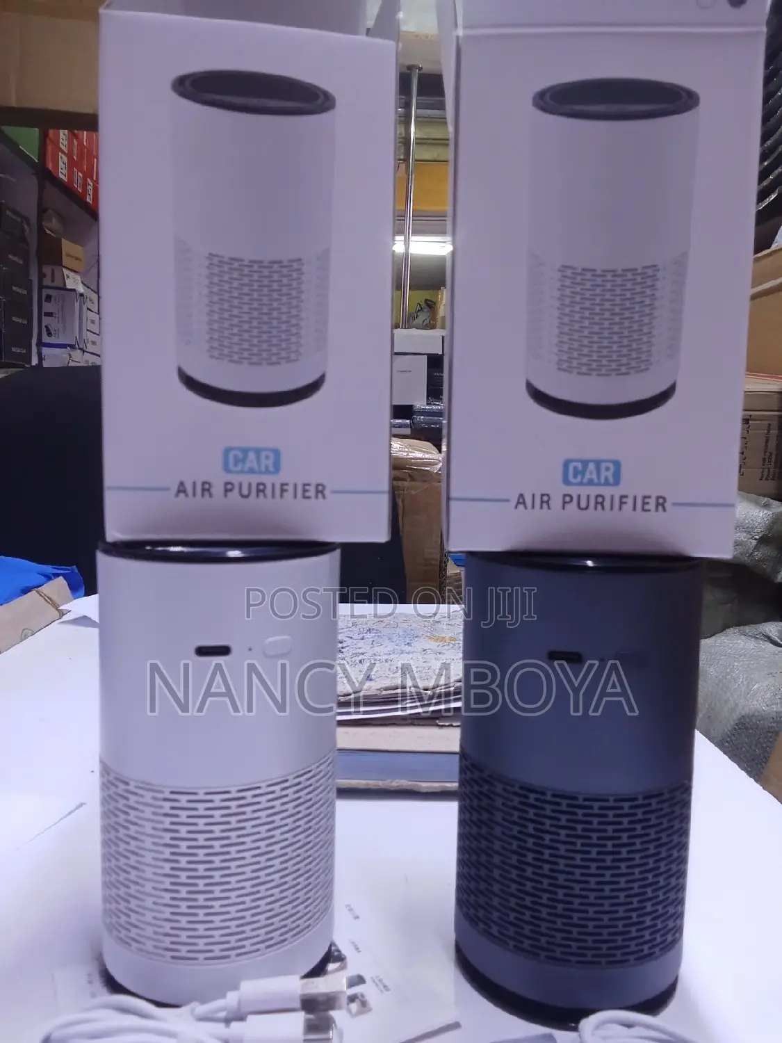 Mini Car/Room Electric Usb Air Purifier, Activated Carbon Air Filters