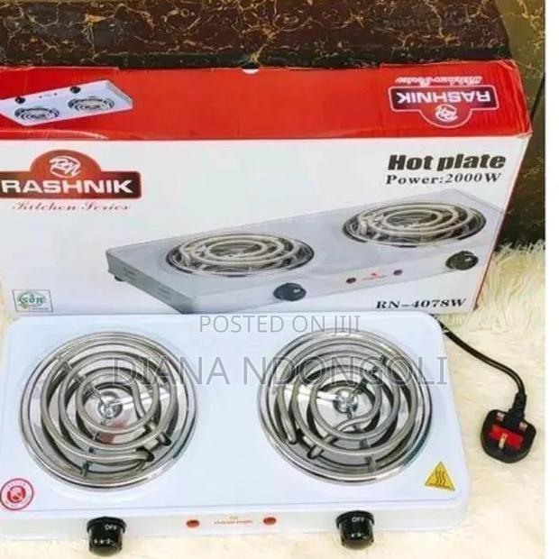 *Rashnik Electric Double Coil Cooker Hotplate - thumbnail 2
