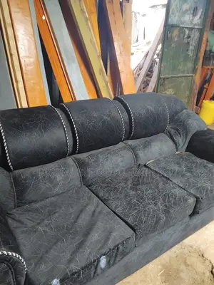 Black Sofa Seat