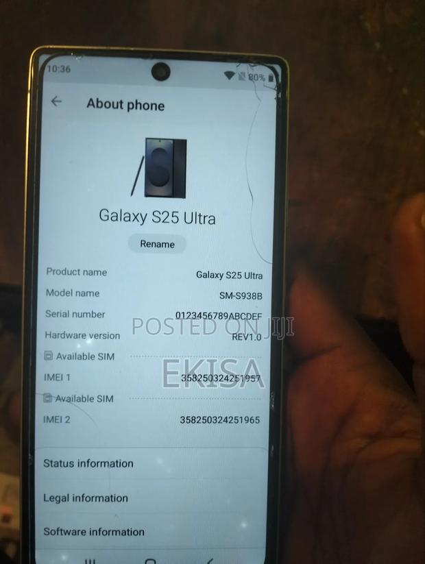 Samsung Galaxy S25 Ultra 512 GB Silver