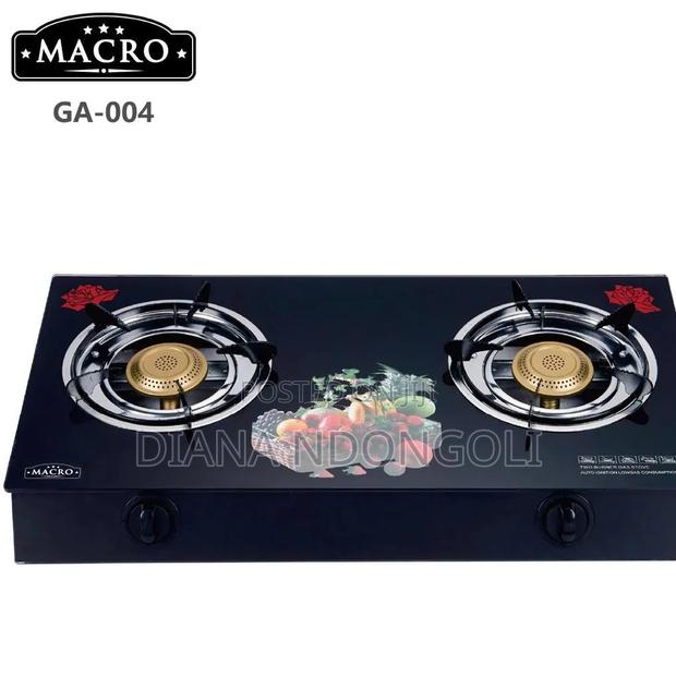 Macro Glass Top Burner