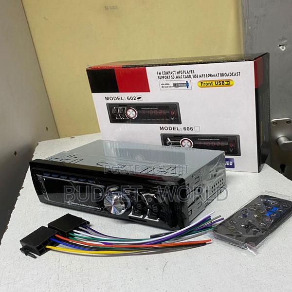 606 Mp3 Car Radio Player – Universal Stereo Receiver With Digital Dis