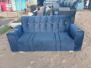 Blue Sofa Set