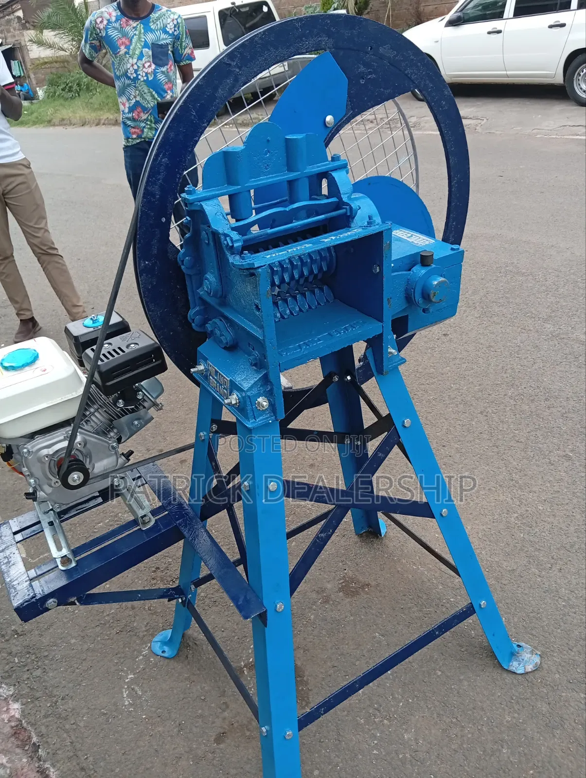 Engine Driven Chaff Cutter