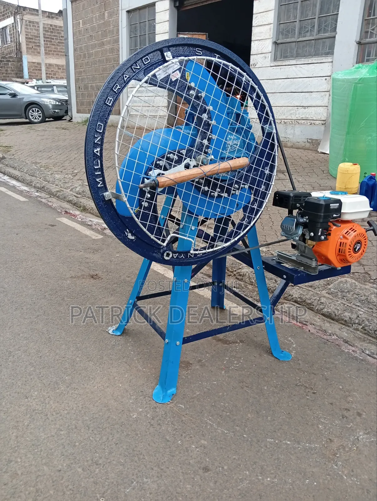 Both Electric and Motor Driven Chaff Cutter