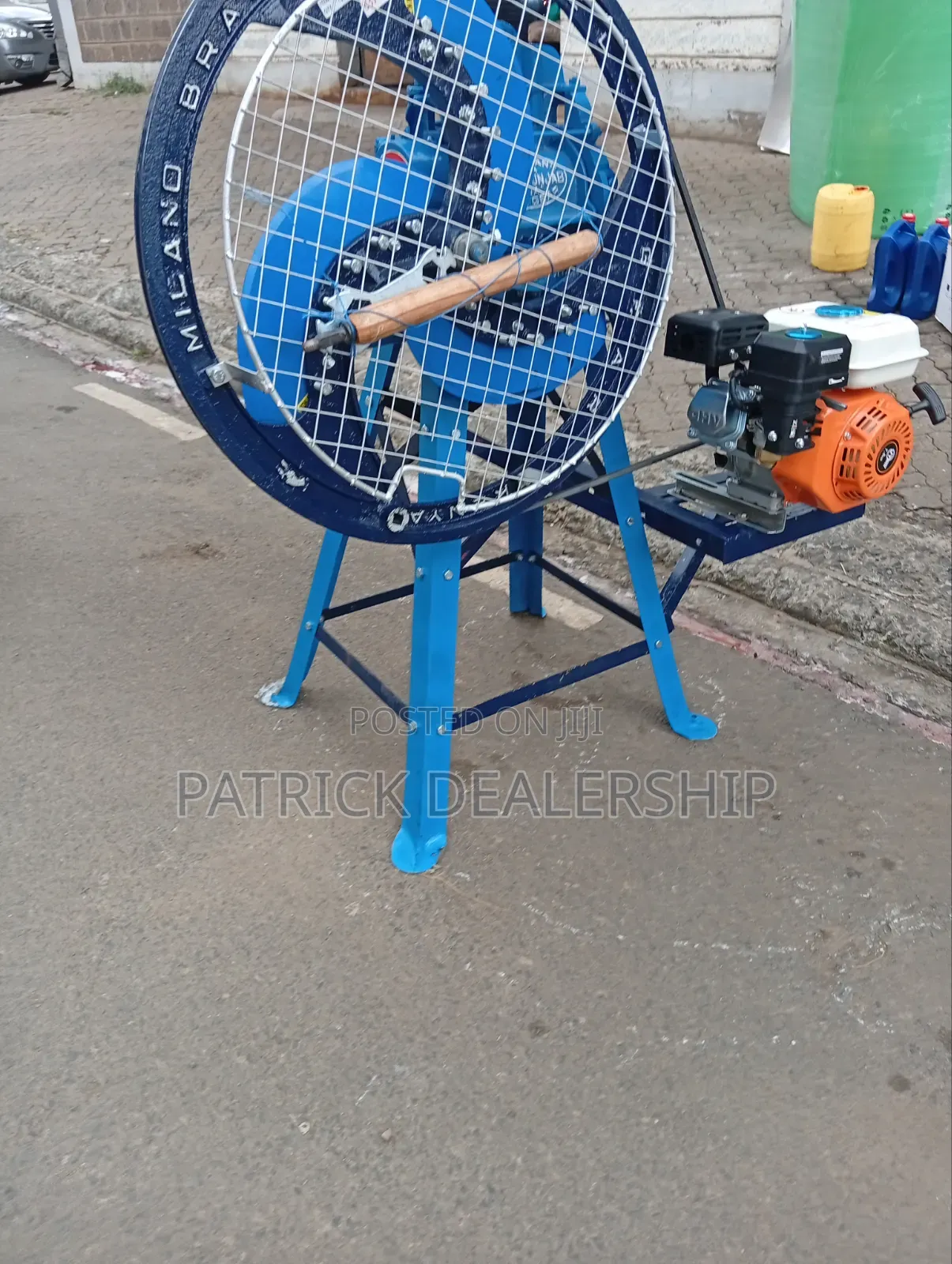 Both Electric and Motor Driven Chaff Cutter