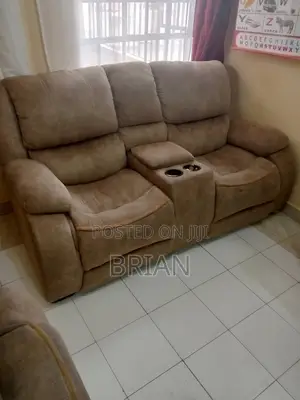 Used Semi Recliner Sofa Set (6 Seater)