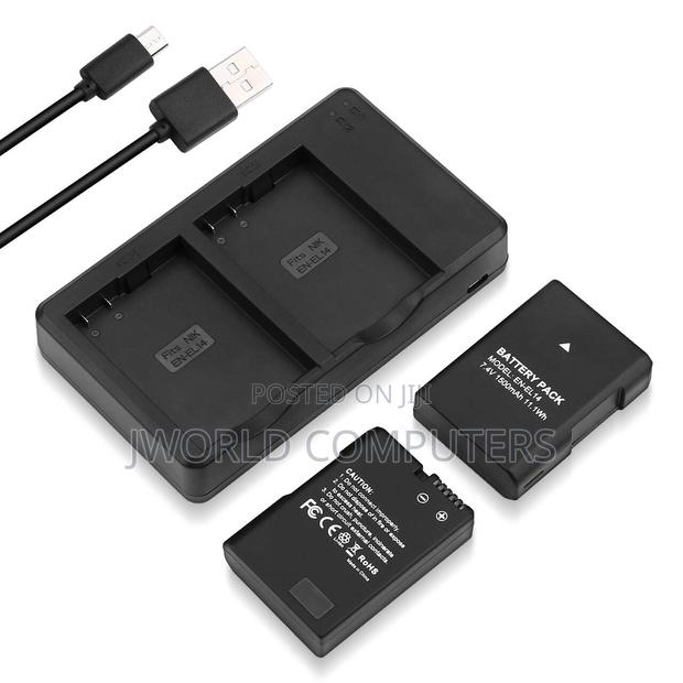 Nitecore Unk2 Dual Slot Usb Charger for Nikon - thumbnail 2