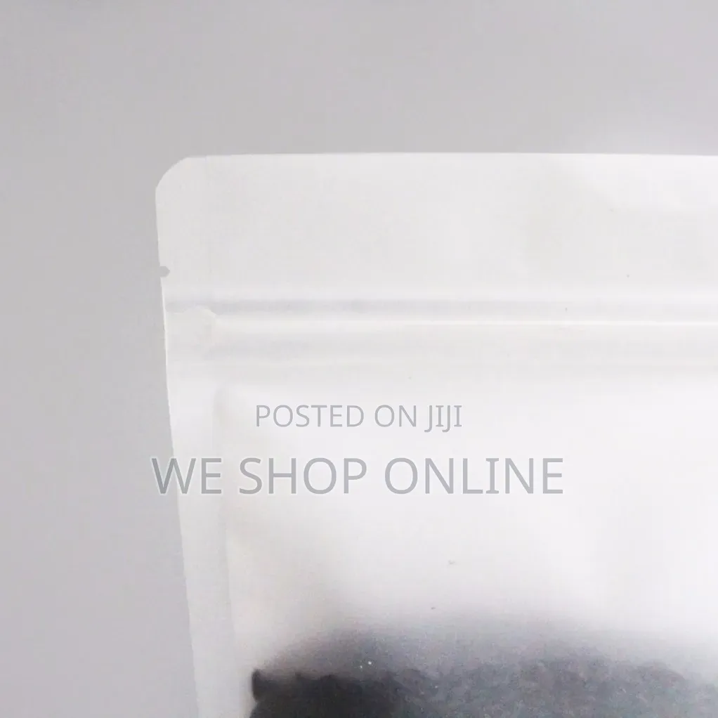 20*30cm Clear Matte Finish Stand Up Pouches With Ziplock 50pcs