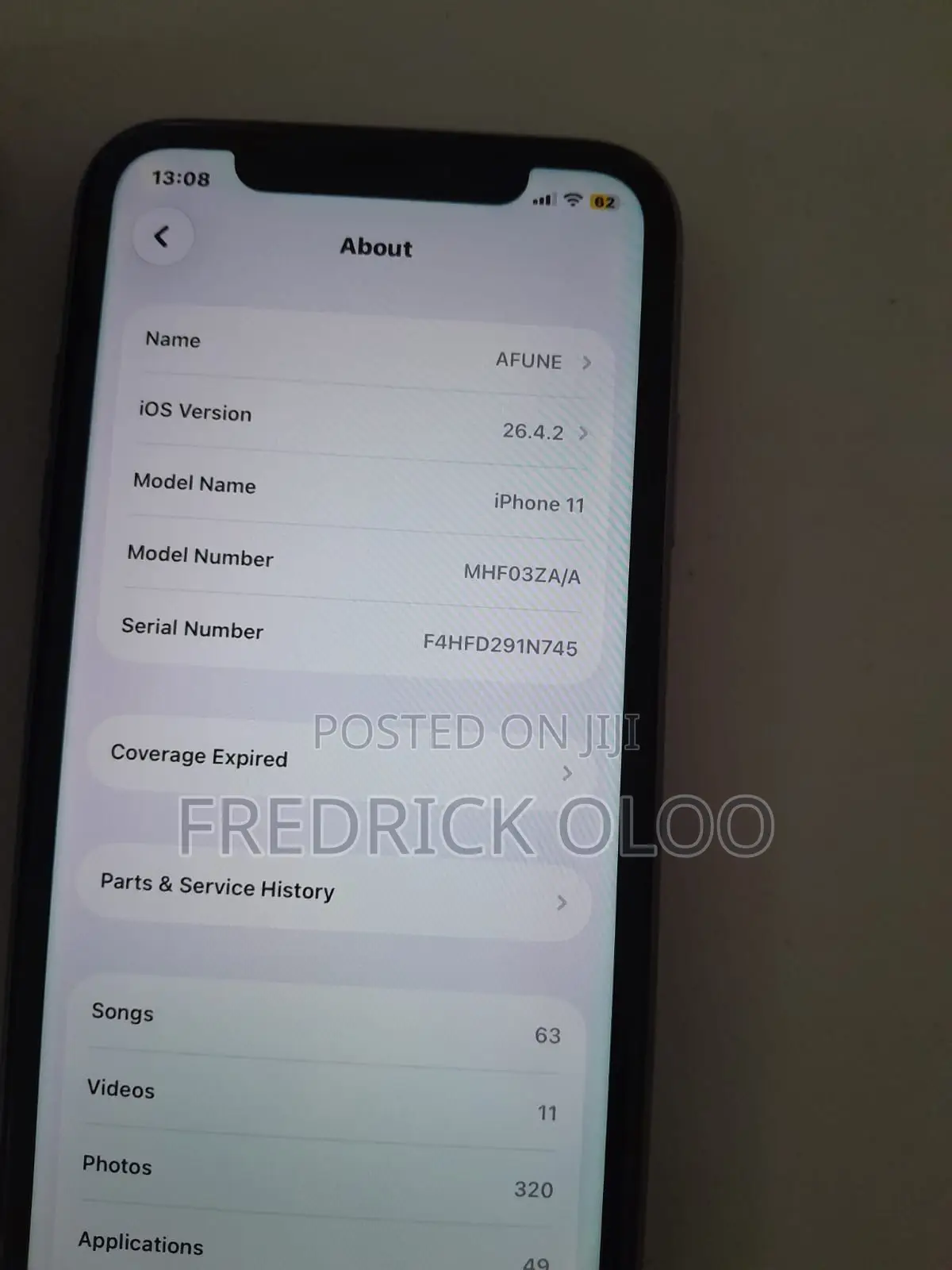 Apple iPhone 11 128 GB Purple