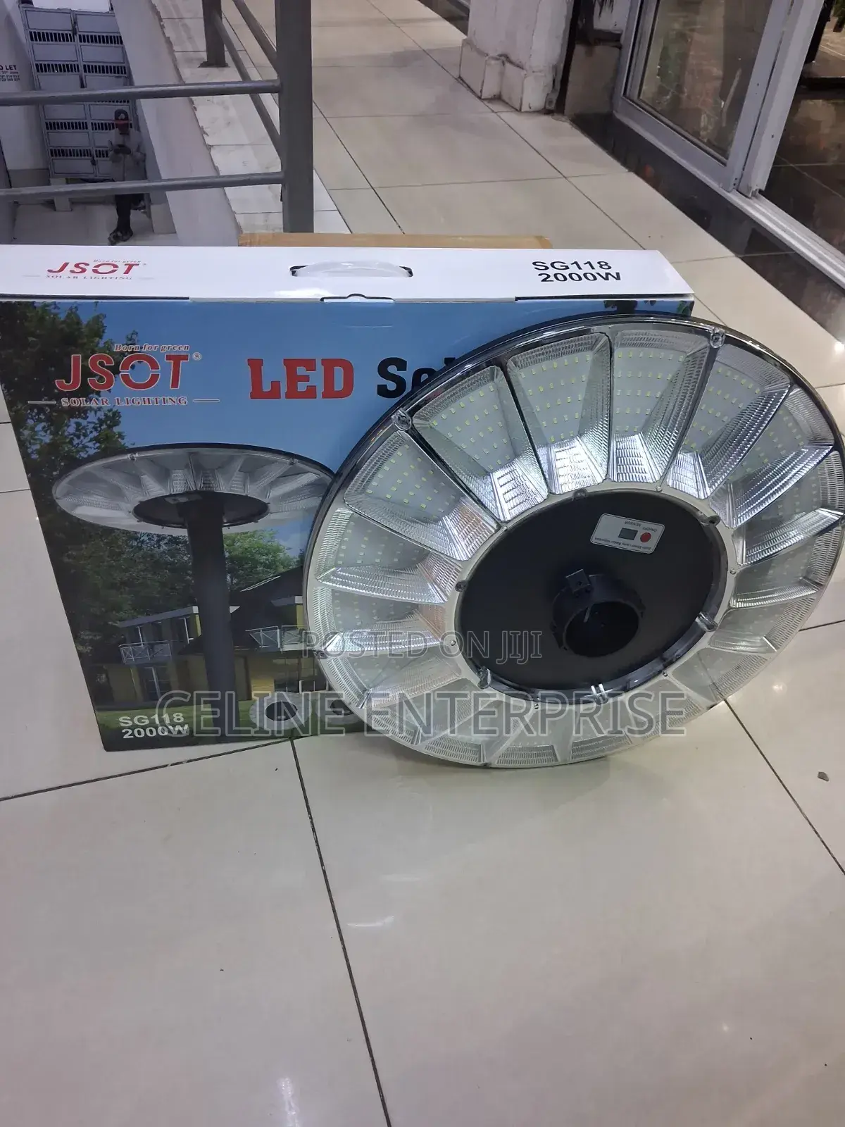 Outdoor Ufo Solar Flood Light