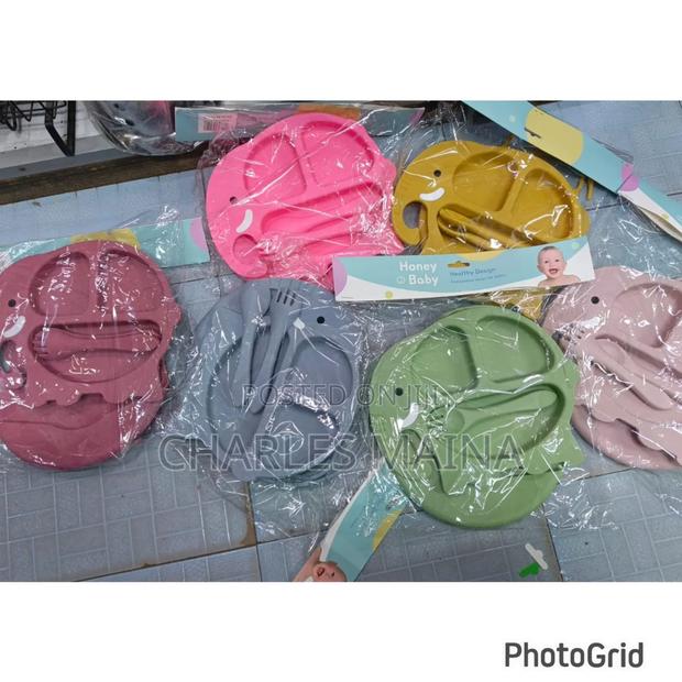 Silicon Baby Feeding Set