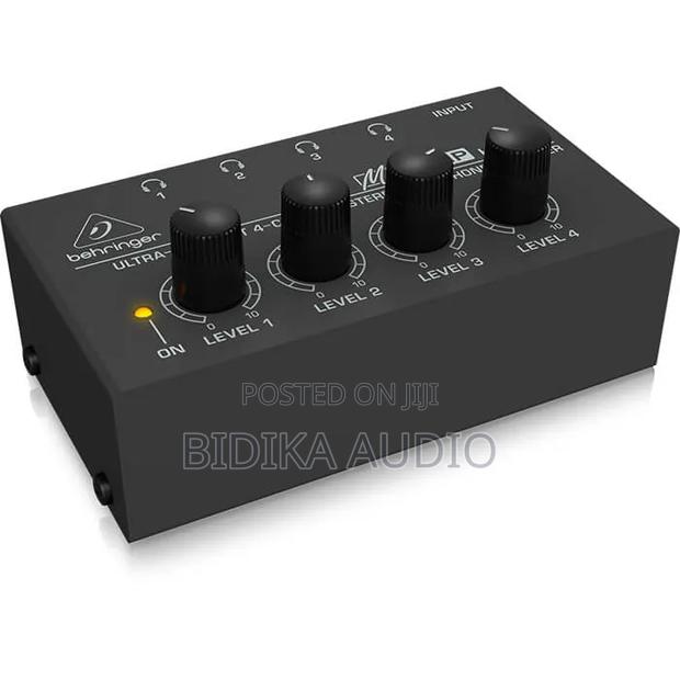 Behringer Microamp Ha400 4-Channel Stereo Headphone Amplifier