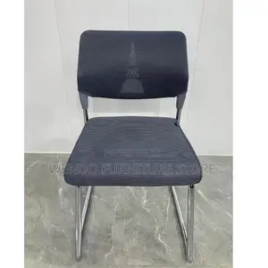 Office Chairs; Armless Visitors Fabric Chair With Sled Base