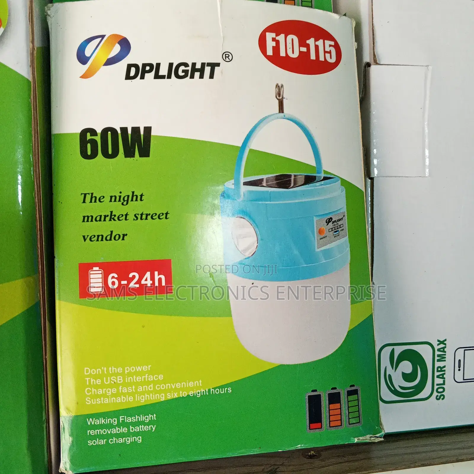 Solar Power Rechargeable Bulb