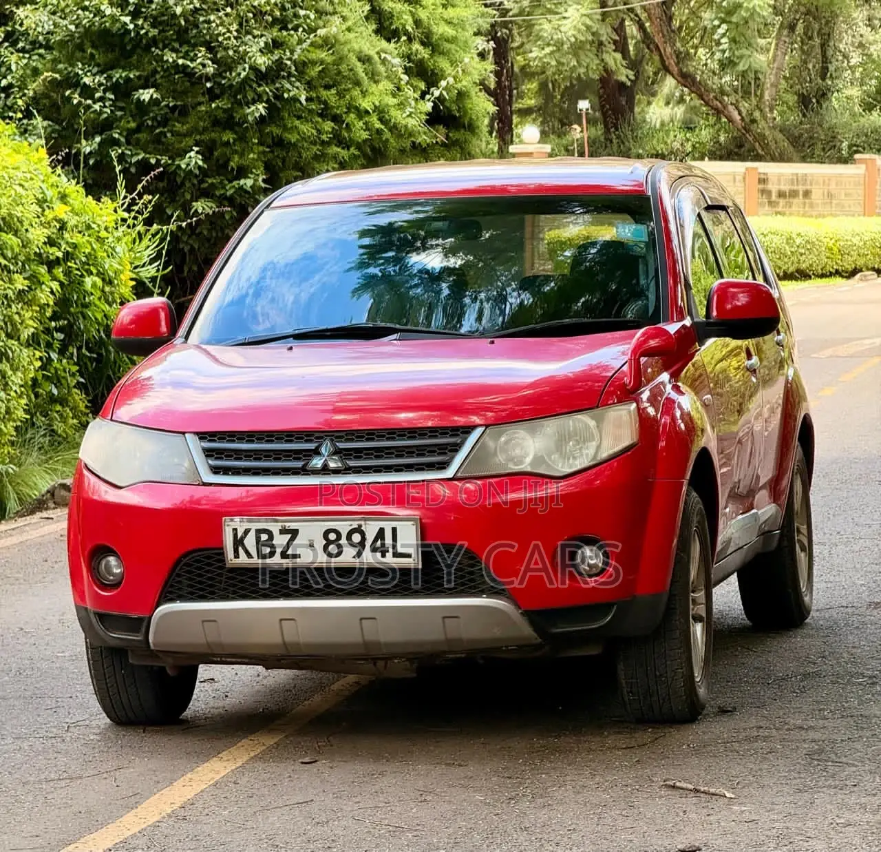 Mitsubishi Outlander 2.4 Automatic 2008 Red